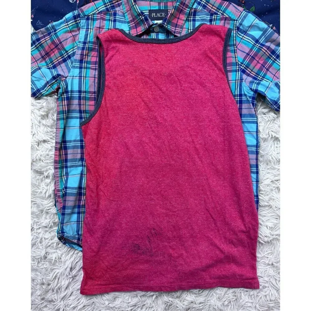 3 piece boys summer top bundle size 12-14 by Cat & Jack, The Children’s Place &